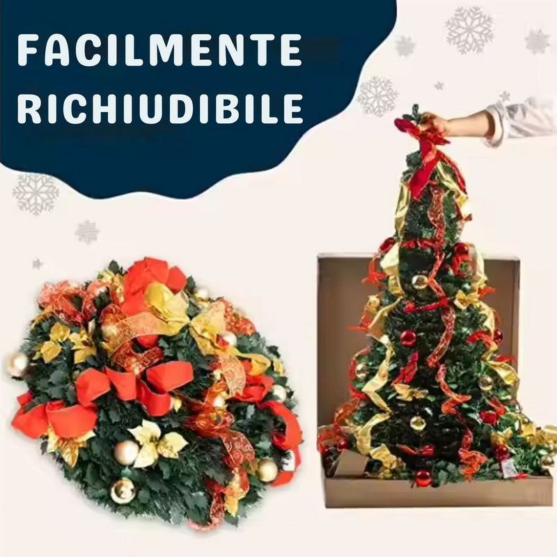 QUICKXMAS™| ALBERO DI NATALE TELESCOPICO