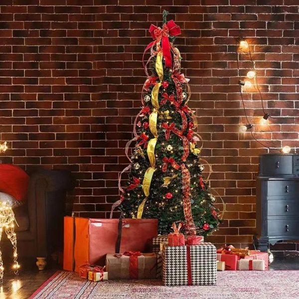 QUICKXMAS™| ALBERO DI NATALE TELESCOPICO